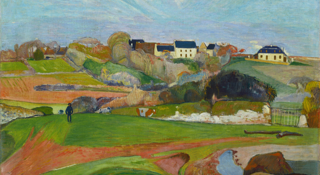 Le Pouldu situé dans le Finistère Sud a été une source d'inspiration pour de nombreux peintres dont Gauguin.