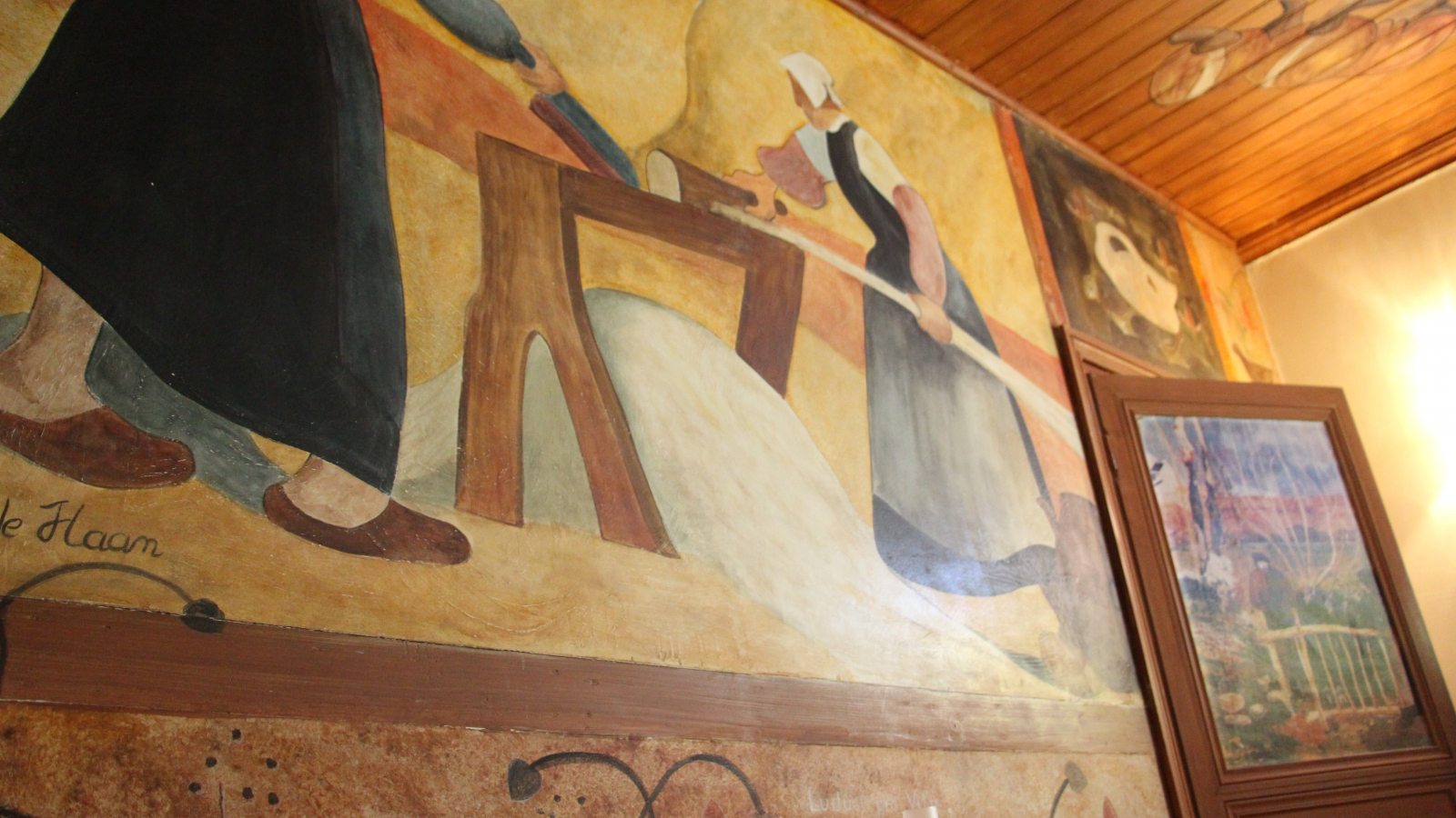 Gauguin et les peintres de l'Ecole de Pont-Aven ont séjourné au Pouldu, dans le Finistère sud.