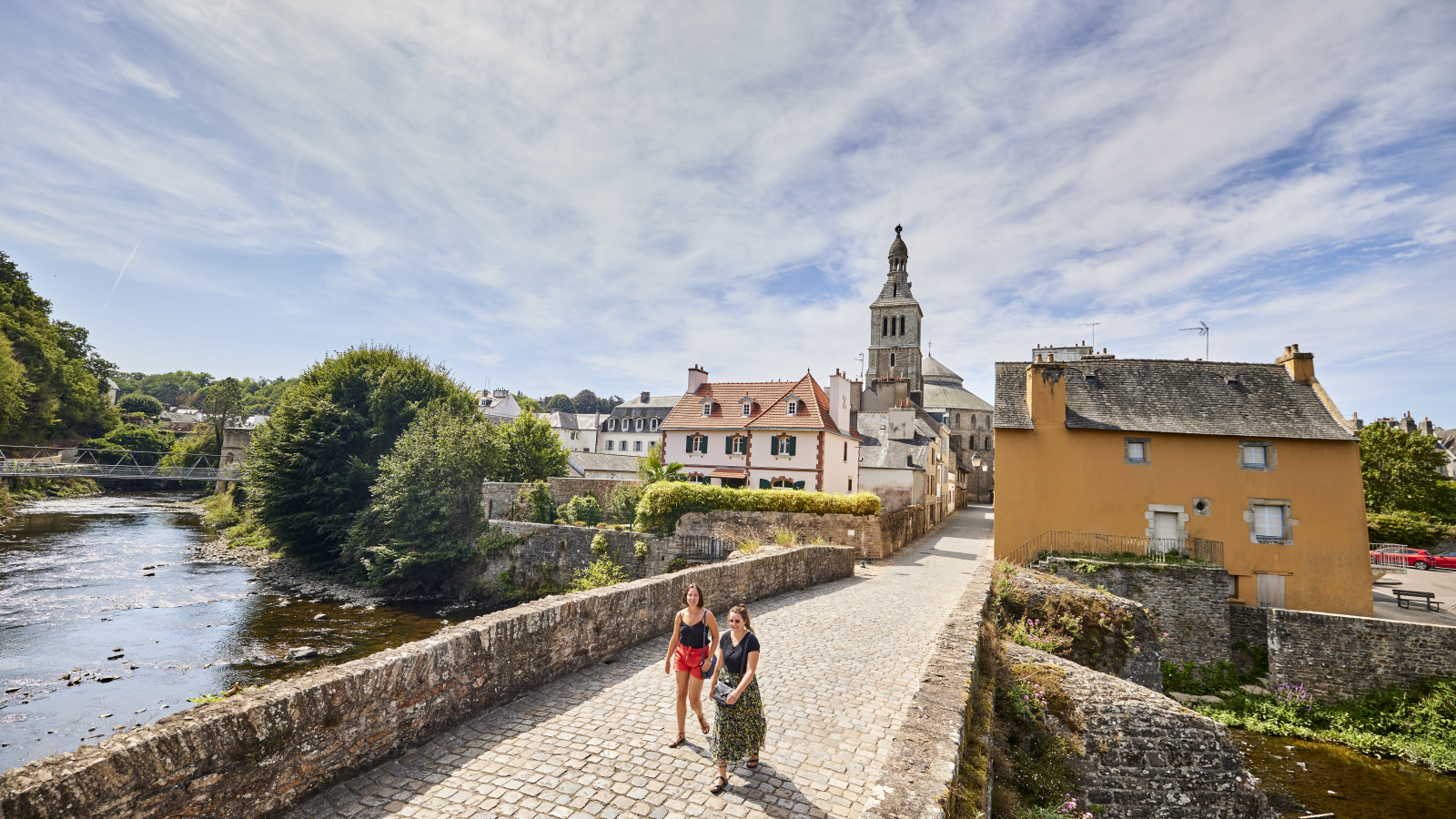 Découvrez la ville de Quimperlé et son patrimoine remarquable, en Finistère sud
