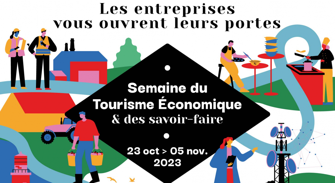 La Semaine du Tourisme Economique et des savoir-faire a lieu dans toute la Bretagne du 23 octobre au 5 novembre 2023