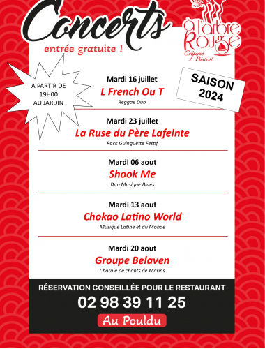 Concert - L French Ou T - Clohars-Carnoët Le 16 juil 2024