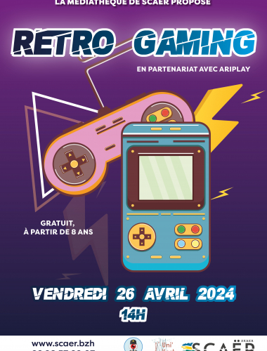 Rétro Gaming - Scaër Le 26 juin 2024