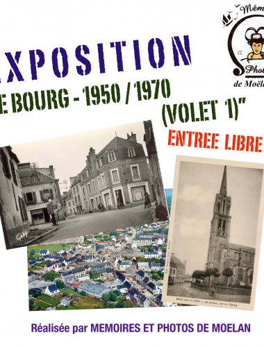 Exposition - Le bourg de 1950 à 1970 - Moëlan-sur-Mer Du 27 juil au 15 août 2024
